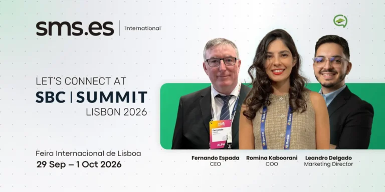 SBC Summit 2026 en Lisboa: reúnete con SMS.es