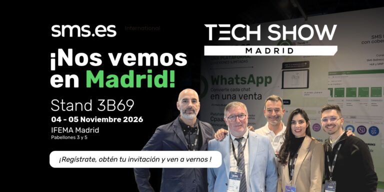Tech Show Madrid 2026: visítanos en el stand 3B69 | SMS.es