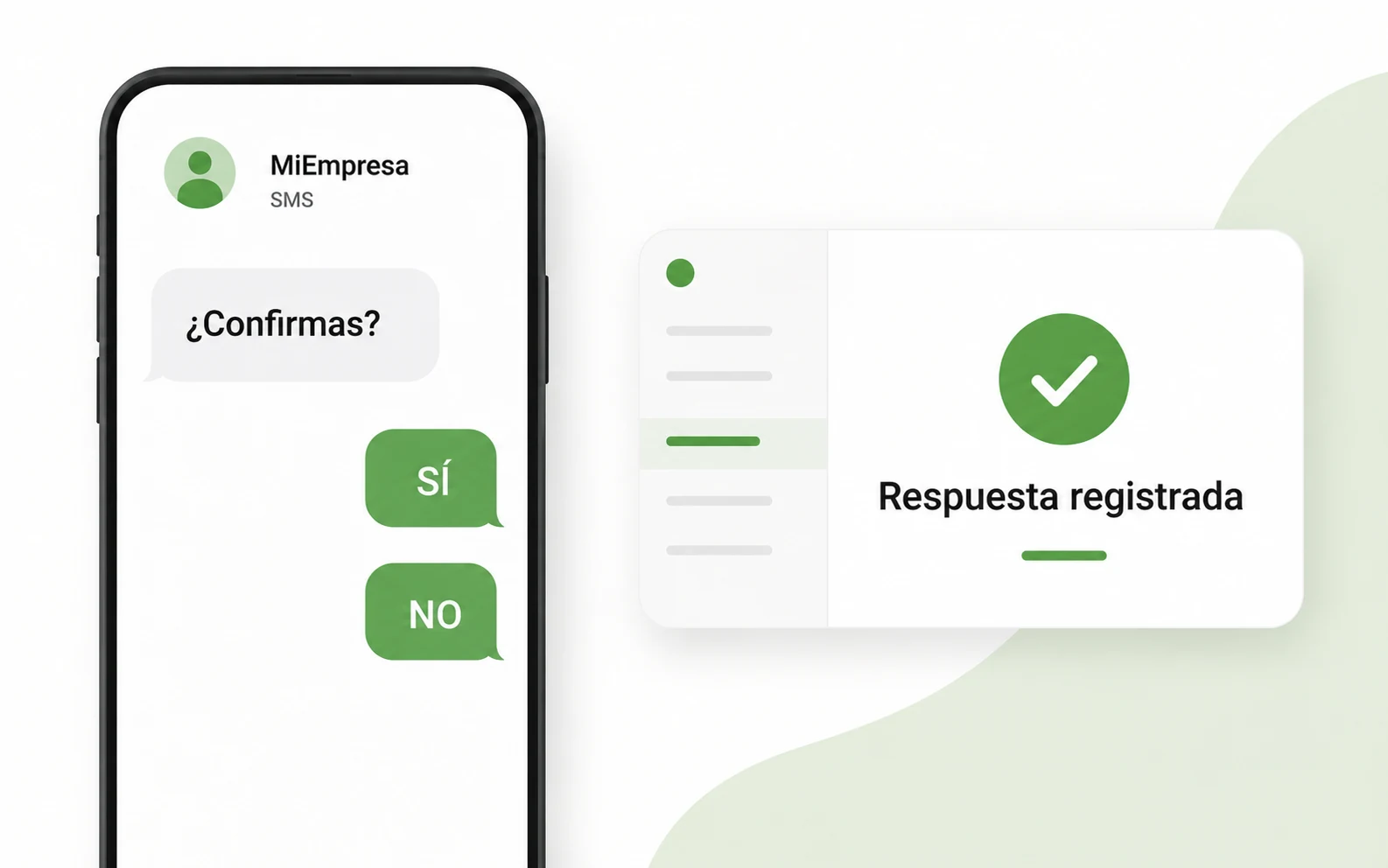SMS interactivo para validaciones simples y encuestas rápidas
