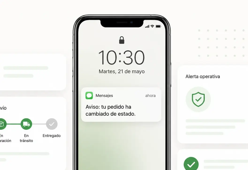 Notificaciones SMS para empresas