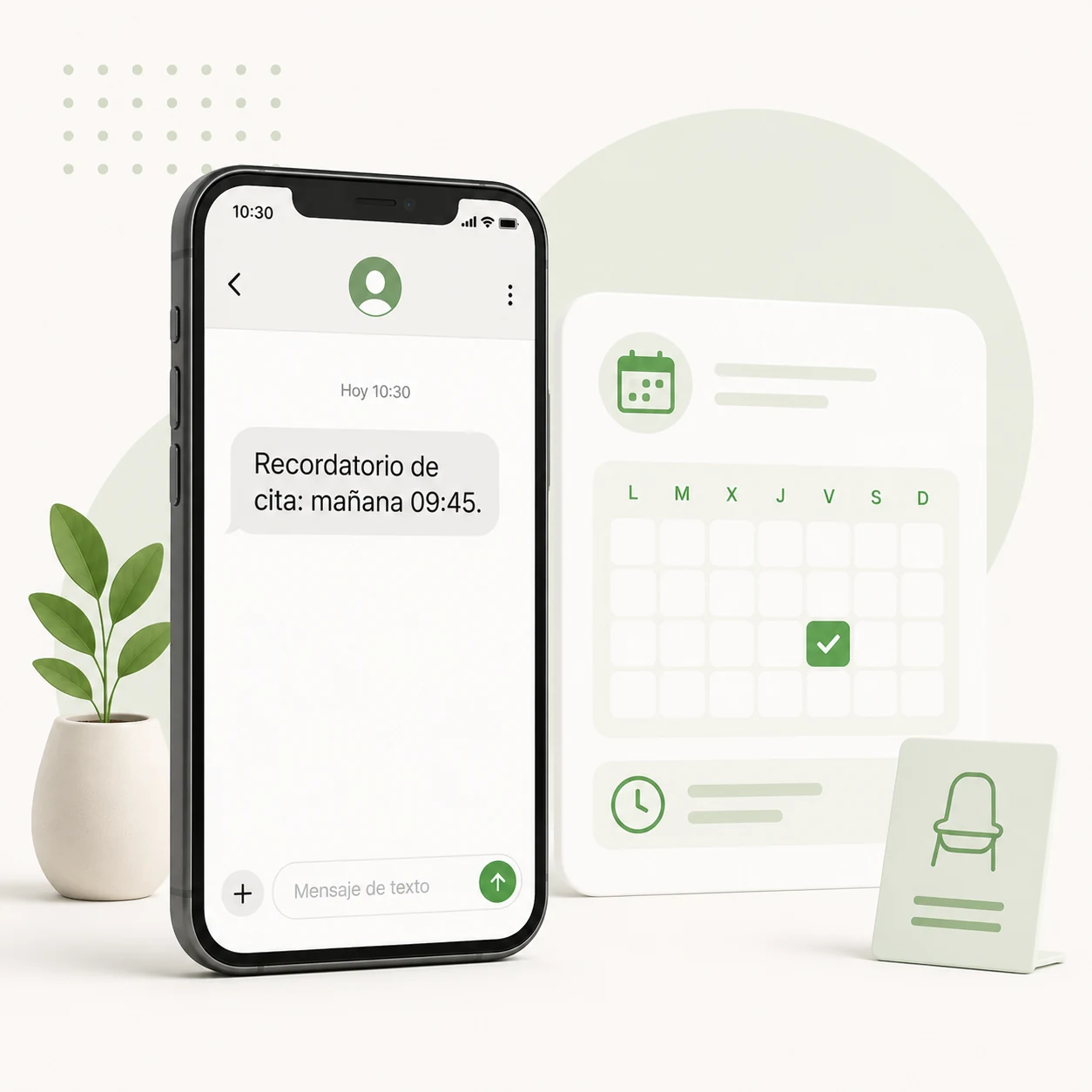 SMS para clínicas y citas