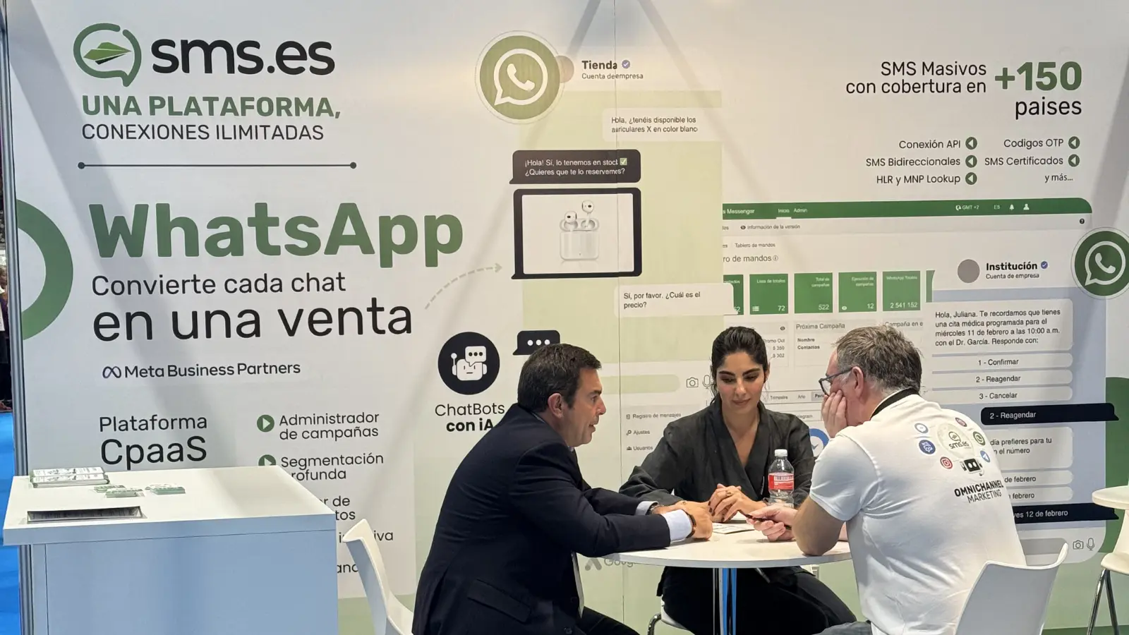 SMS.es empresa de mensajería omnicanal y plataforma CPaaS